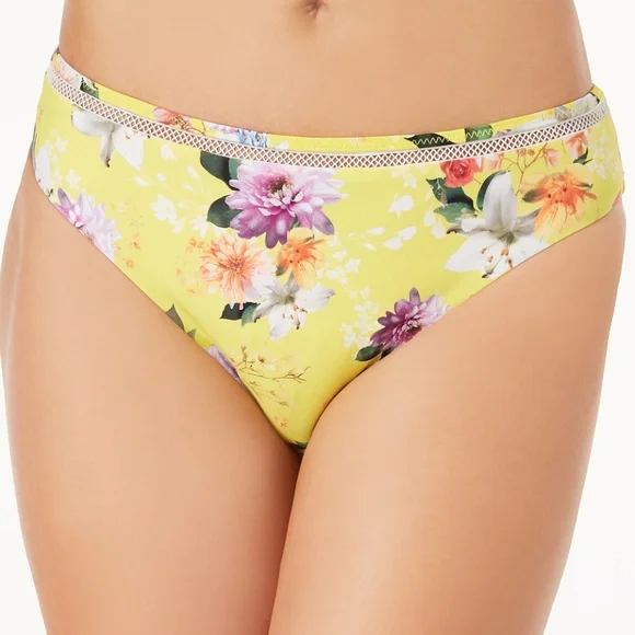 đť…şnanette Lepore Monaco Bouquet Hipster Bikini - Picture 1 of 2